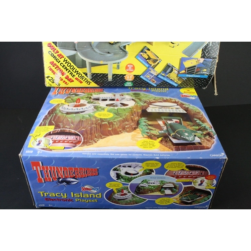 374 - Boxed Vivid Imaginations Thunderbirds Tracy Island Electronic Playset (incomplete - lacking vehicles... 