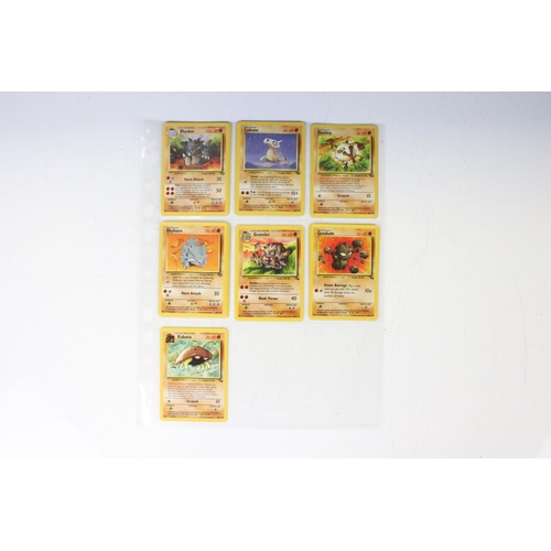 566 - Pokémon Trading Cards - Collection of Wizards Of The Coast Pokemon Cards featuring Jungle Set, Base ... 