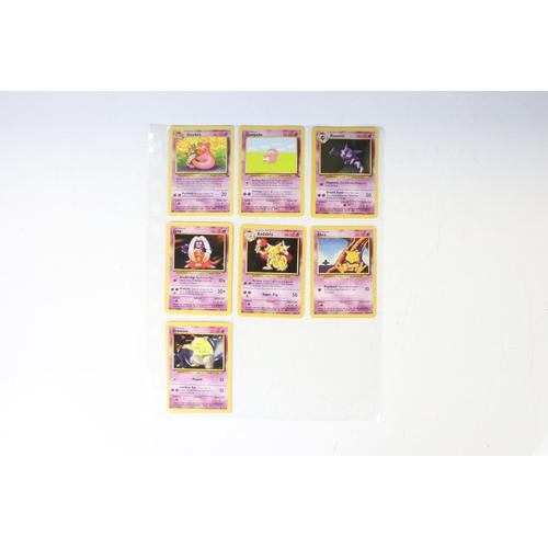 566 - Pokémon Trading Cards - Collection of Wizards Of The Coast Pokemon Cards featuring Jungle Set, Base ... 