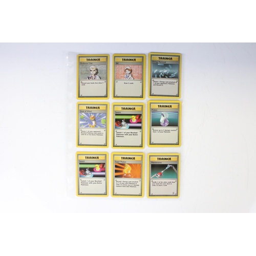 566 - Pokémon Trading Cards - Collection of Wizards Of The Coast Pokemon Cards featuring Jungle Set, Base ... 