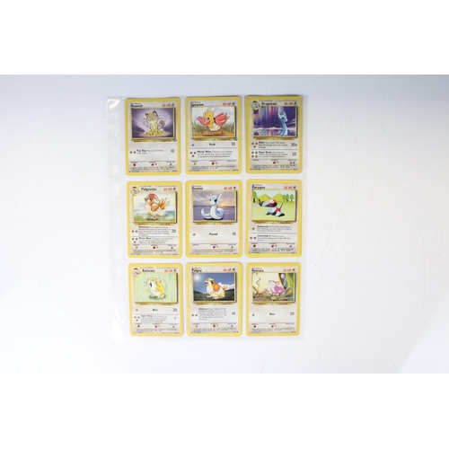 566 - Pokémon Trading Cards - Collection of Wizards Of The Coast Pokemon Cards featuring Jungle Set, Base ... 