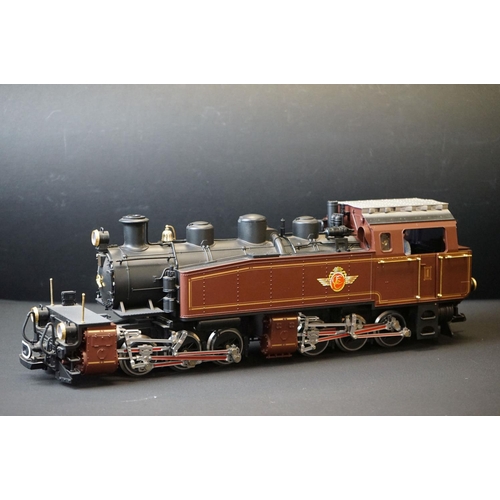 160 - LGB Lehmann G Scale 72700 Continental Classic Express locomotive with 2 x coaches starter set, conta... 