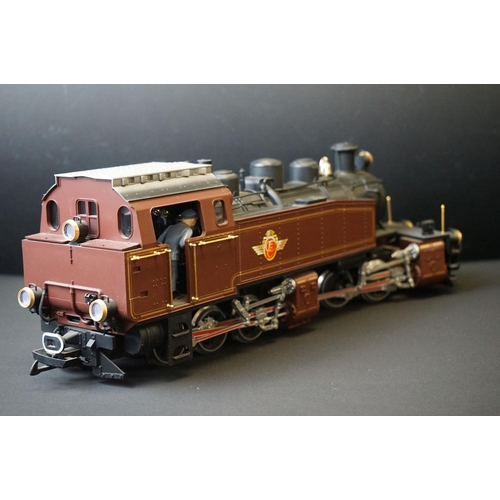 160 - LGB Lehmann G Scale 72700 Continental Classic Express locomotive with 2 x coaches starter set, conta... 