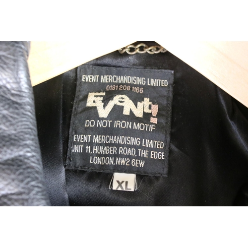 396 - James Bond Collectibles to include Event! James Bond Die Another Day Cast & Crew Leather Jacket (XL)... 