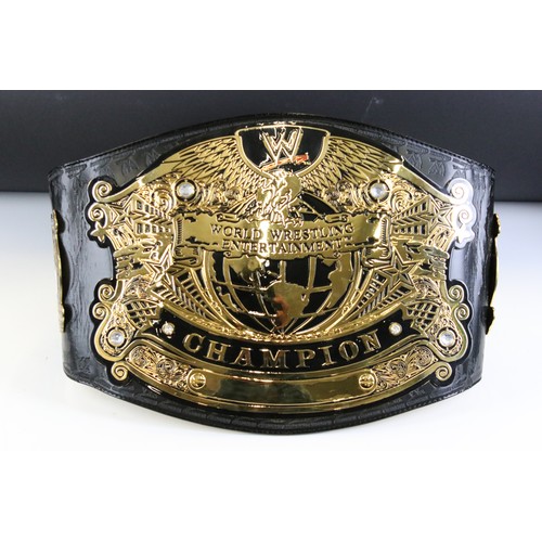 WWE Figures Toy Company WWE Undisputed World Championship replica belt some wear to fabric otherw