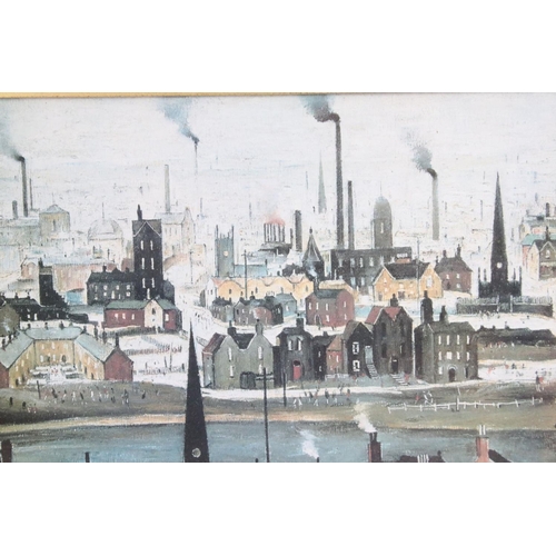 138 - L S Lowry RA (1887 - 1976) - Three colour prints to include 'Industrial Landscape 1950', 'Industrial... 