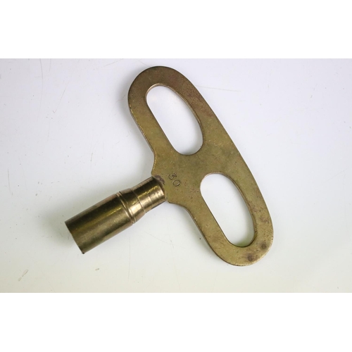 172 - Nicole Freres 19th Century Part Overture Swiss music box having a paper label to inside of the lid i... 