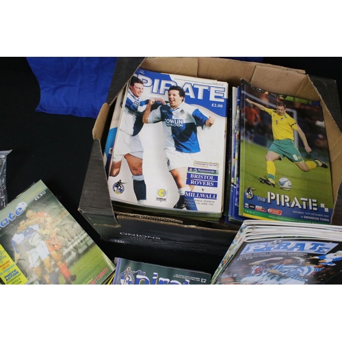 591 - Football Programmes - Bristol Rovers FC, a collection of approx. 140 general league and cup, mostly ... 