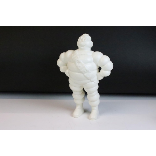 128 - Advertising - A cast iron Michelin man figure, marked 'Reg. 67548 Detroit' to reverse (approx 15cm h... 