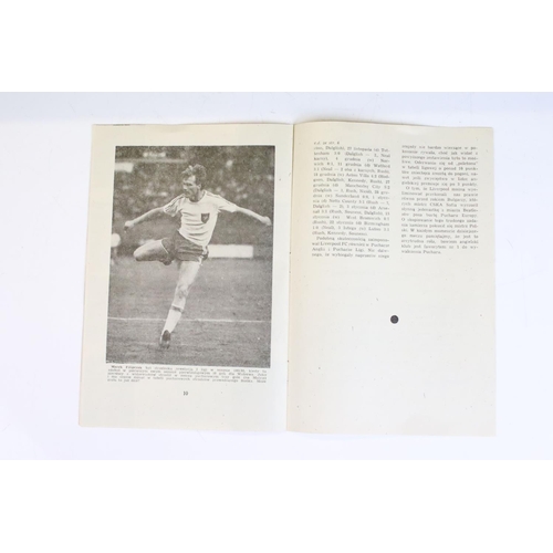 548 - Football Programmes - 16 Liverpool European away fixture programmes from 1960s to 1980s to include v... 