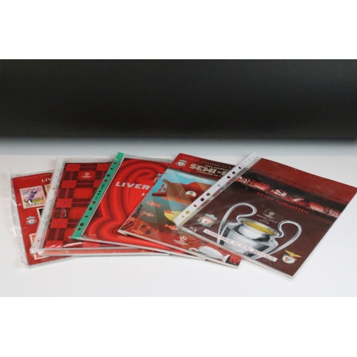 557 - Football Programmes - Large collection of home Liverpool programmes from 1964 to present day, all fe... 