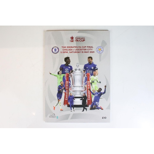 562 - Football Programmes - Complete run of FA Cup Final programmes from 2006 to 2023, excellent