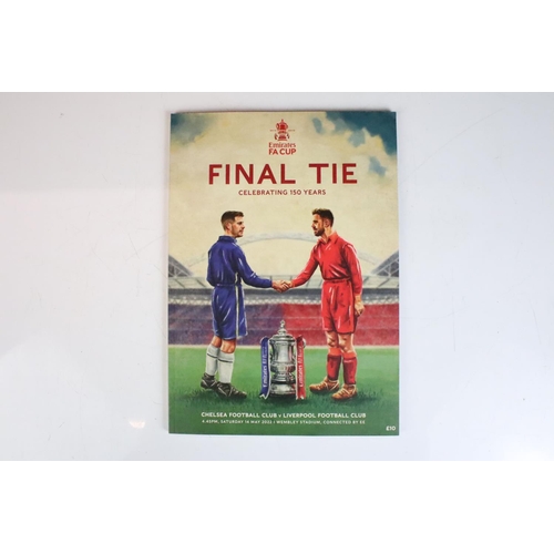 562 - Football Programmes - Complete run of FA Cup Final programmes from 2006 to 2023, excellent