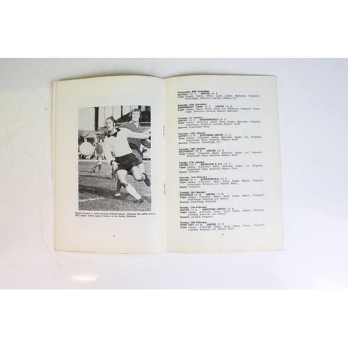 568 - 1960s onwards football programmes over 180 items A-M, includes approx 180 programmes, from 40 differ... 