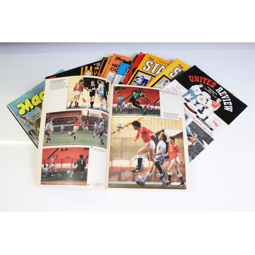 574 - 1960s onwards football programmes over 200 items M-Y, includes over 200 programmes from over 40 diff... 