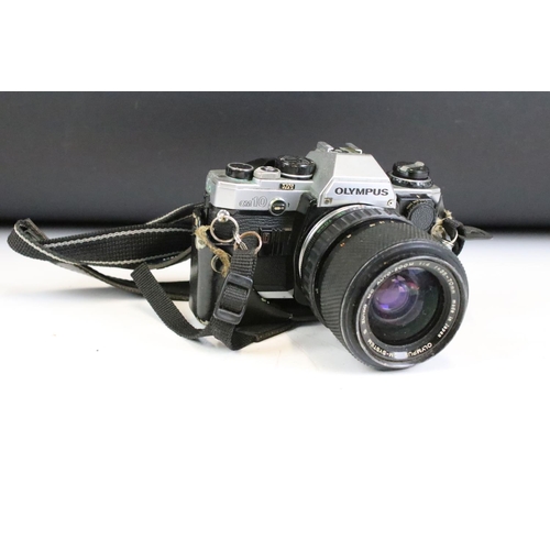 191 - Cameras and Equipment - including Olympus OM-System Zuiko Auto-T 135mm 1:35 Fixed Lens, Ensinor 135m... 