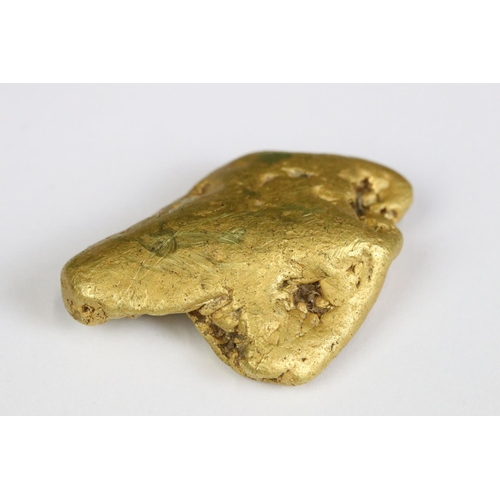 210 - A British found gold specimen nugget, found with a metal detector in Wenlock Edge in Shropshire, ass... 