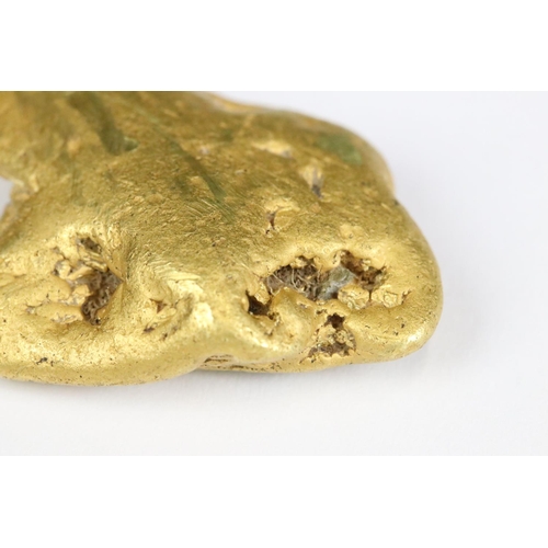 210 - A British found gold specimen nugget, found with a metal detector in Wenlock Edge in Shropshire, ass... 