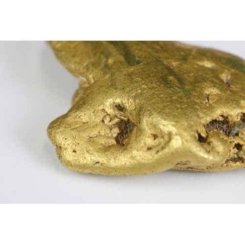 210 - A British found gold specimen nugget, found with a metal detector in Wenlock Edge in Shropshire, ass... 