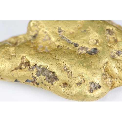 210 - A British found gold specimen nugget, found with a metal detector in Wenlock Edge in Shropshire, ass... 