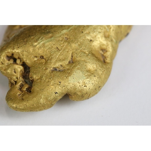 210 - A British found gold specimen nugget, found with a metal detector in Wenlock Edge in Shropshire, ass... 