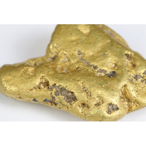 210 - A British found gold specimen nugget, found with a metal detector in Wenlock Edge in Shropshire, ass... 