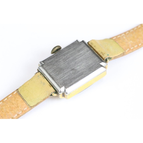 225 - A small collection of four gents and ladies wristwatches to include a 9ct gold cased gents Timor exa... 