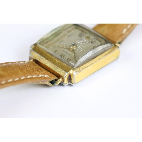 225 - A small collection of four gents and ladies wristwatches to include a 9ct gold cased gents Timor exa... 