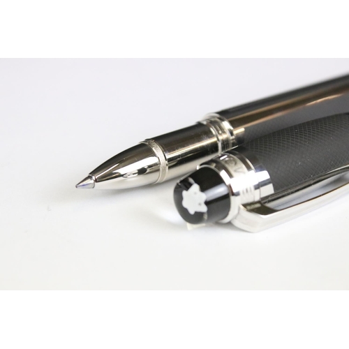 232 - A Mont Blanc rollerball pen complete with display case.