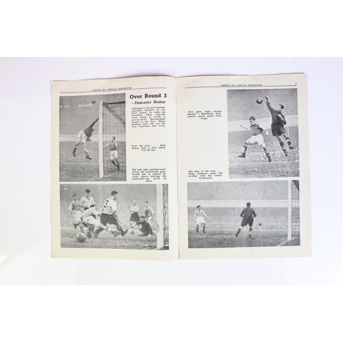 588 - Batch of 54 football programmes from season 1952/3, London clubs feature heavily, mixed condition.