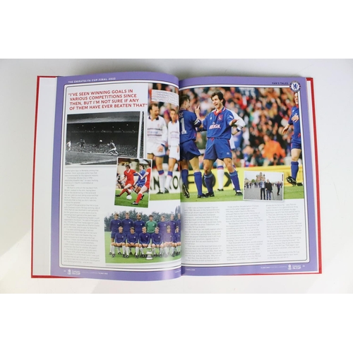 624 - Hardback 2022 FA Cup Final Liverpool Vs Chelsea. Limited edition football programme numbered 937 of ... 