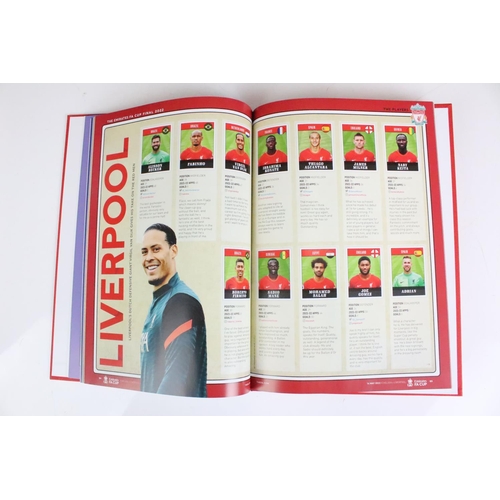 624 - Hardback 2022 FA Cup Final Liverpool Vs Chelsea. Limited edition football programme numbered 937 of ... 