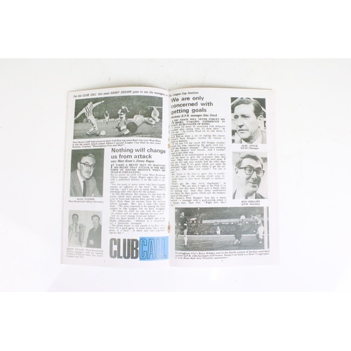 631 - Football Programmes - A run of League Cup Final football programmes from 1967 to 1985 including repl... 