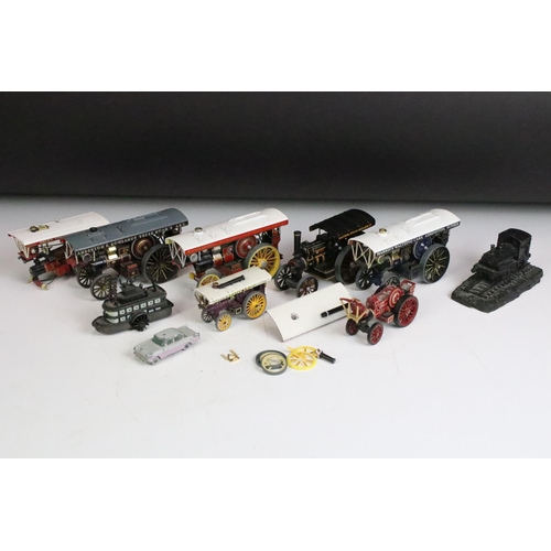 275 - Diecast including Corgi Fowler, traction engines.