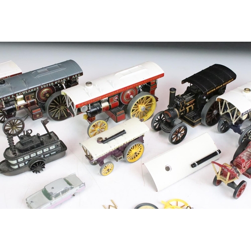 275 - Diecast including Corgi Fowler, traction engines.