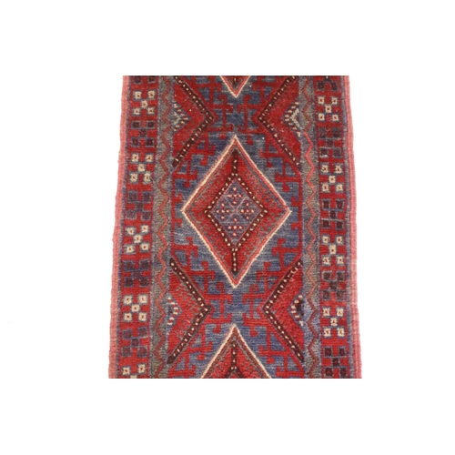 494 - Woollen Hand Knotted Meshwani Runner Rug, 234cm x 54cm