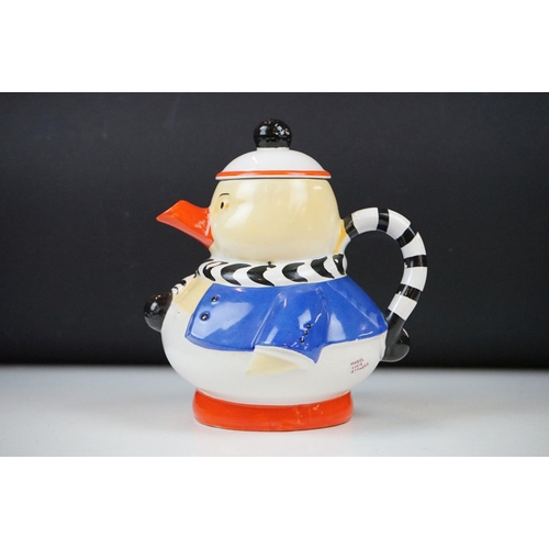 1 - Mabel Lucie Attwell for Shelley novelty duck teapot & cover, approx 18cm high