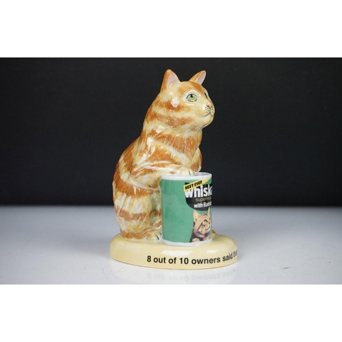 41 - Two boxed Royal Doulton ' Whiskas Cat ' limited edition advertising figures (MCL 15) to include ' Gi... 