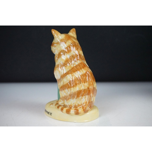 41 - Two boxed Royal Doulton ' Whiskas Cat ' limited edition advertising figures (MCL 15) to include ' Gi... 