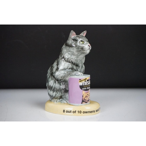 41 - Two boxed Royal Doulton ' Whiskas Cat ' limited edition advertising figures (MCL 15) to include ' Gi... 