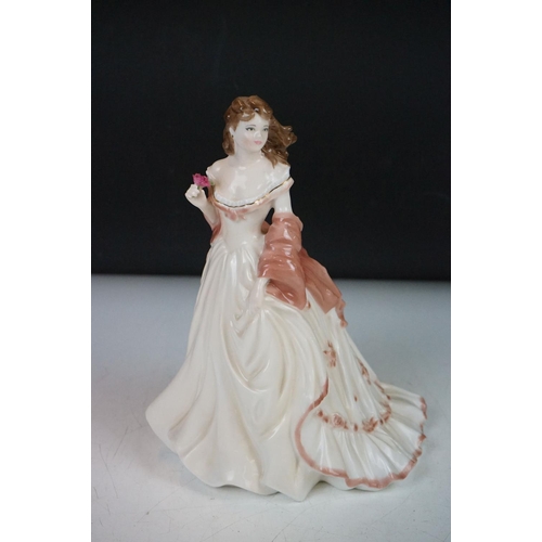 70 - Seven Royal Doulton porcelain lady figure to include Fleur (HN 2368), Jennifer (HN 2392), Flower Of ... 