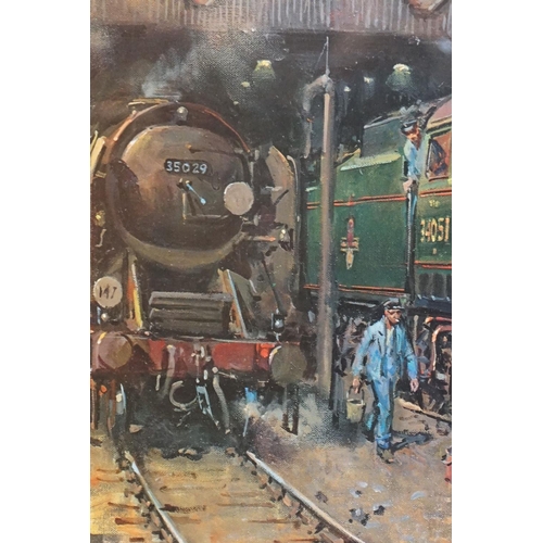 393 - Terence Cuneo (1907 - 1996), ' King George V ', limited edition print 58/850, signed in pencil lower... 