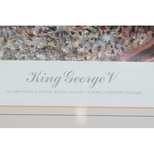 393 - Terence Cuneo (1907 - 1996), ' King George V ', limited edition print 58/850, signed in pencil lower... 