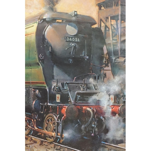 393 - Terence Cuneo (1907 - 1996), ' King George V ', limited edition print 58/850, signed in pencil lower... 