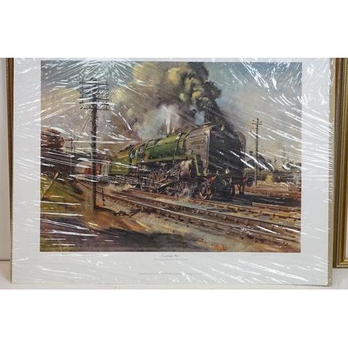 394 - Terence Cuneo (1907 - 1996),  ' The Golden Arrow ', limited edition print 158/850, signed in pencil ... 