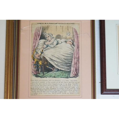 403 - After G G Kilburne, ' Patrons of the Legitimate Drama ', engraving, 16.5 x 24.5cm, framed and glazed... 