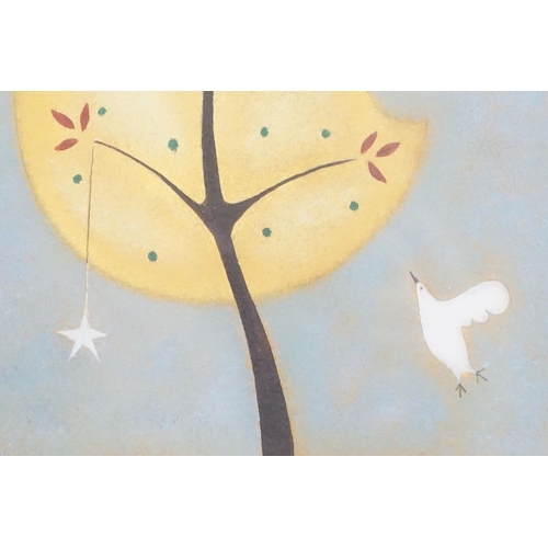 440 - Adam Barsby (British b.1969), Pair of Signed Limited Edition Prints of Doves in Trees titled ' The T... 