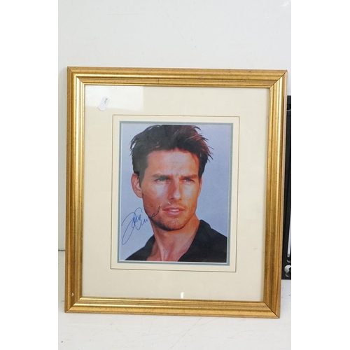 441 - Signed / Autographed Photographic Image of Tom Cruise with certificate of authenticity together with... 