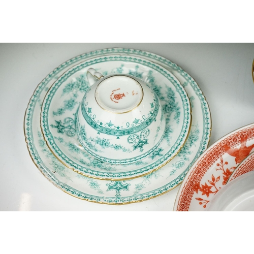 81 - 19th century onwards tea ware to include 2 x early 19th century Crown Derby Imari pattern teacups & ... 