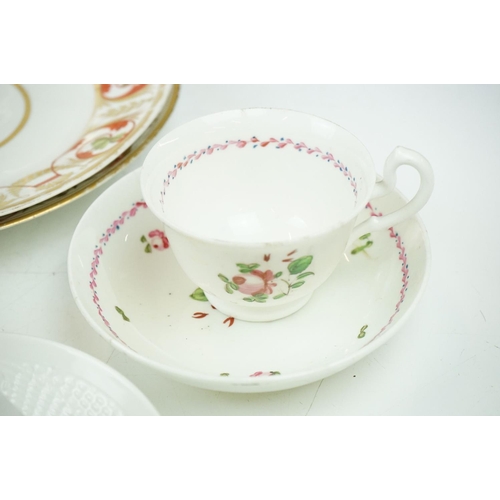 81 - 19th century onwards tea ware to include 2 x early 19th century Crown Derby Imari pattern teacups & ... 